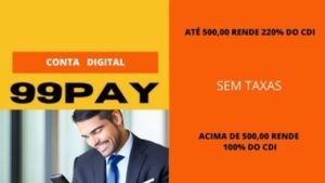 Conta Digital da 99Pay em 2023