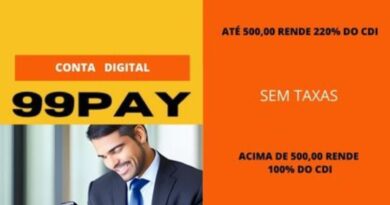 Conta Digital da 99Pay em 2023